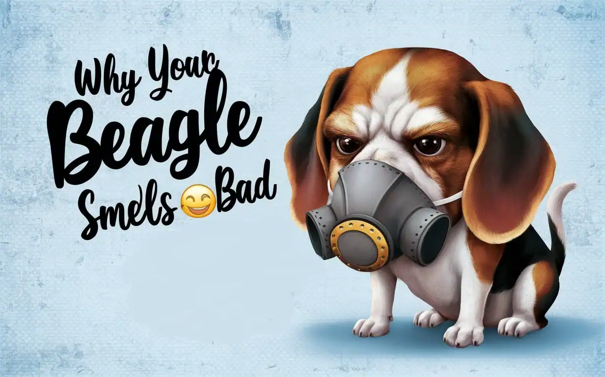 why your beagle smells bad