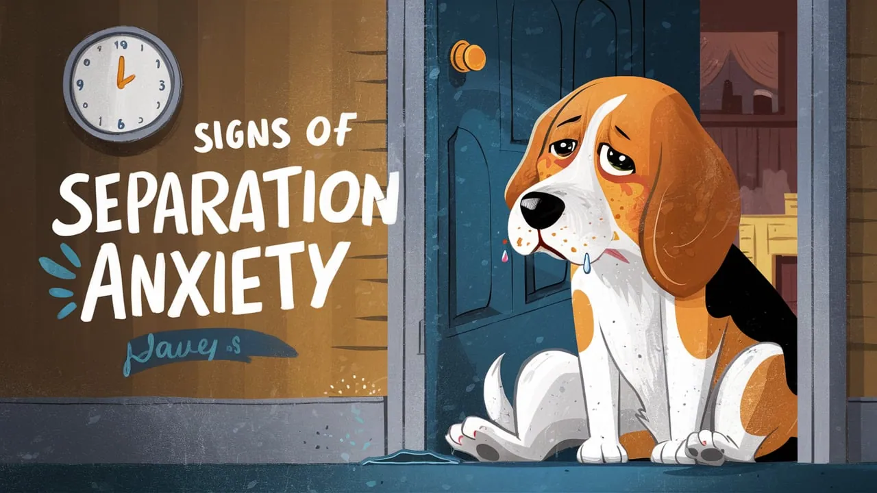 Beagle Separation Anxiety Signs